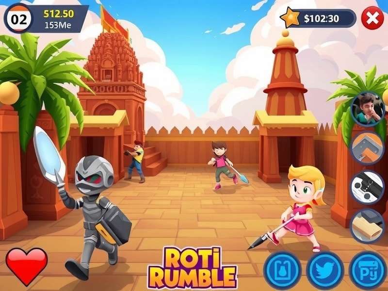 Roti Ranger Rumble Tamil Nadu Madurai Map - Meenakshi Temple Arena